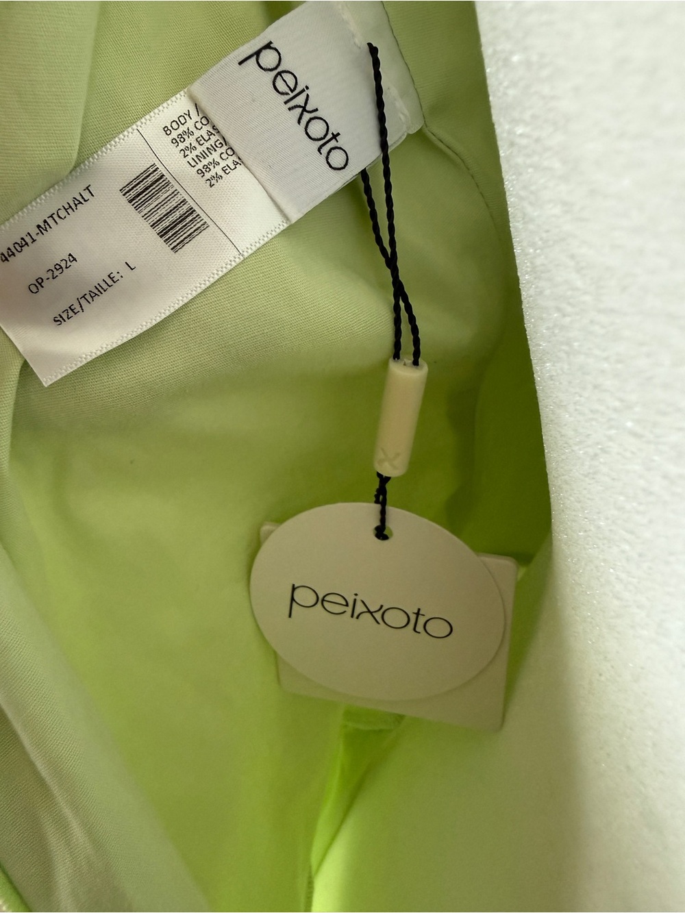 NWT Anthro Peixoto Light Sage Green Tie-Shoulder Midi Dress - Picture 4 of 4